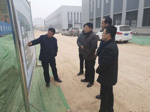 國開行甘肅省分行相關業務處室領導一行調研泓源公司項目建設(圖2)