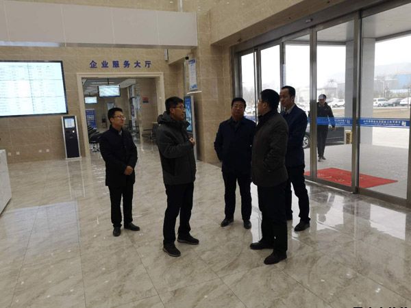 國開行甘肅省分行相關業務處室領導一行調研泓源公司項目建設(圖3)