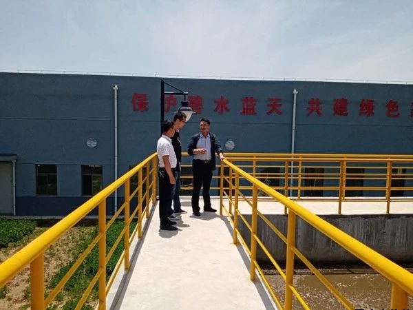 公司副總經理文國民督查污水處理公司節前安全生產工作(圖2)