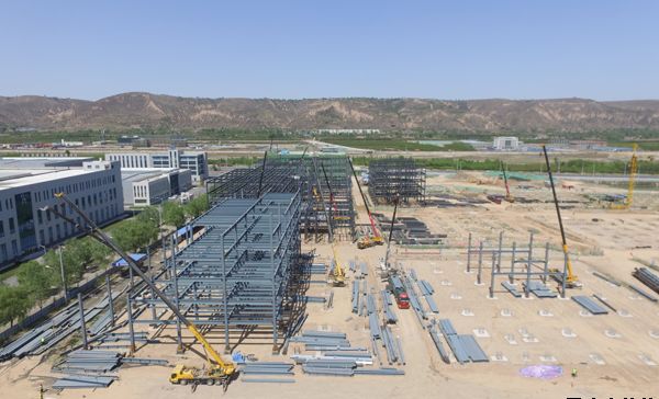 泓源公司有序推進智能光電產業園項目建設(圖2)
