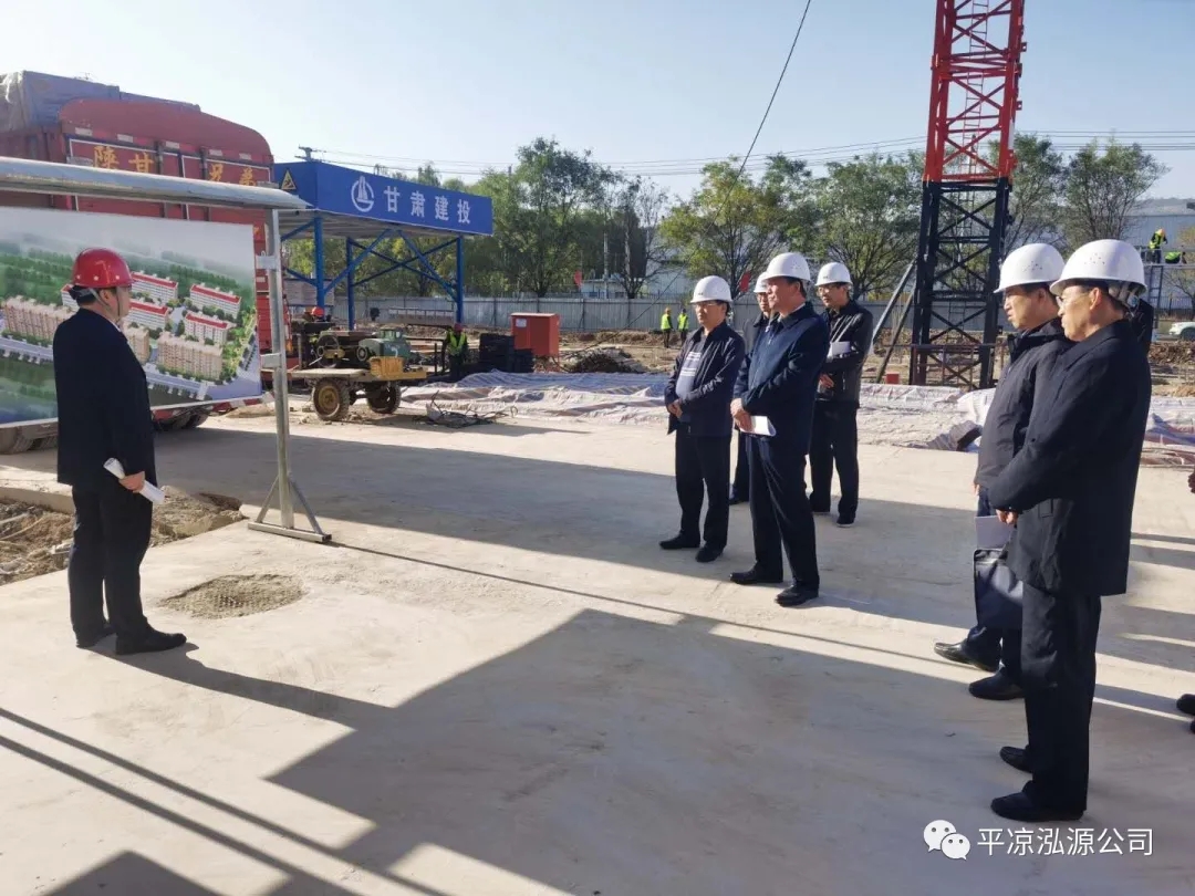 市委辦公室、市政府國資委督查泓源公司工作(圖2)